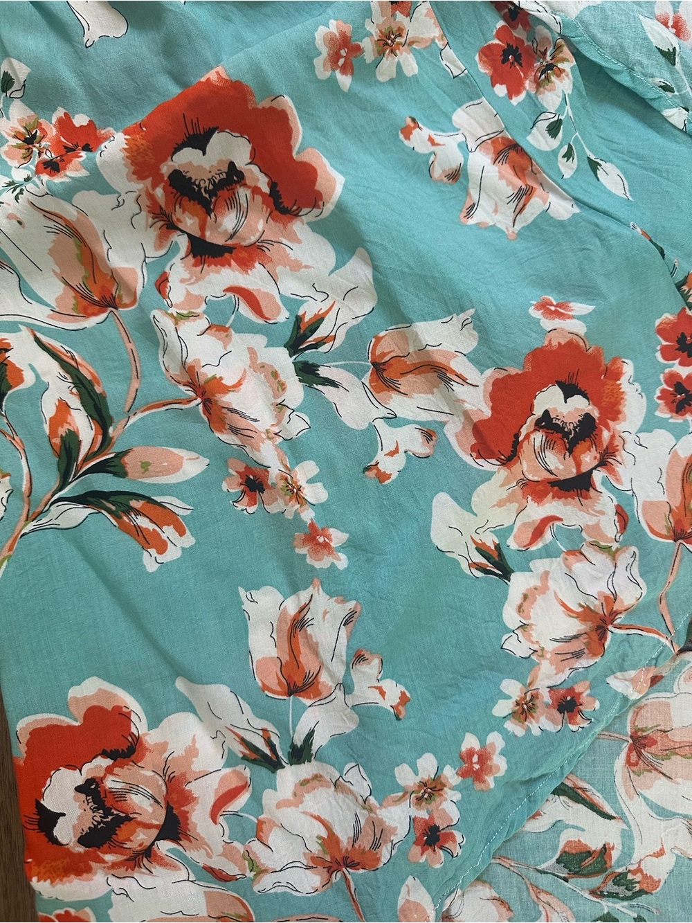 Kormei Women's Romper w/ Maxi Dress Overlay, Floral, Flowy, Whimsical, Medium - Picture 5 of 13